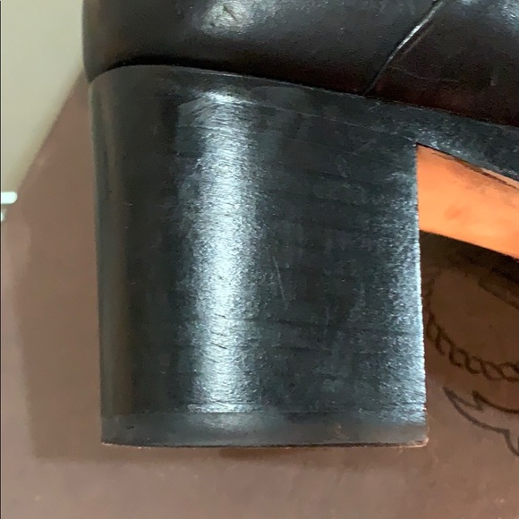 Reed krakoff block heel leather shoe - Picture 3 of 4